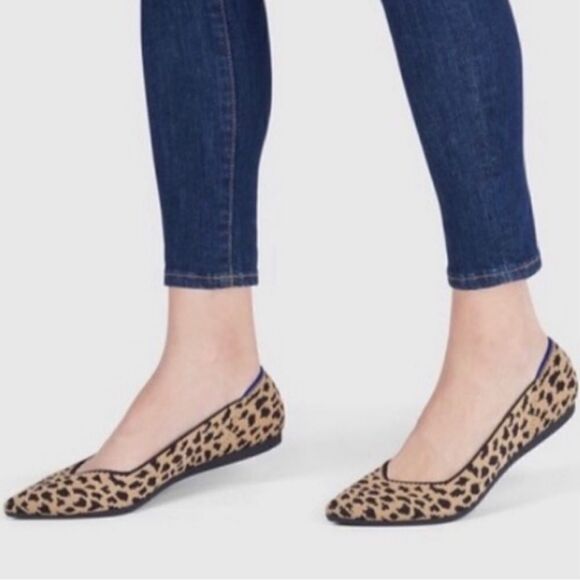 ROTHY’S THE POINT CHEETAH PRINT FLATS - RETIRED - Picture 7 of 7